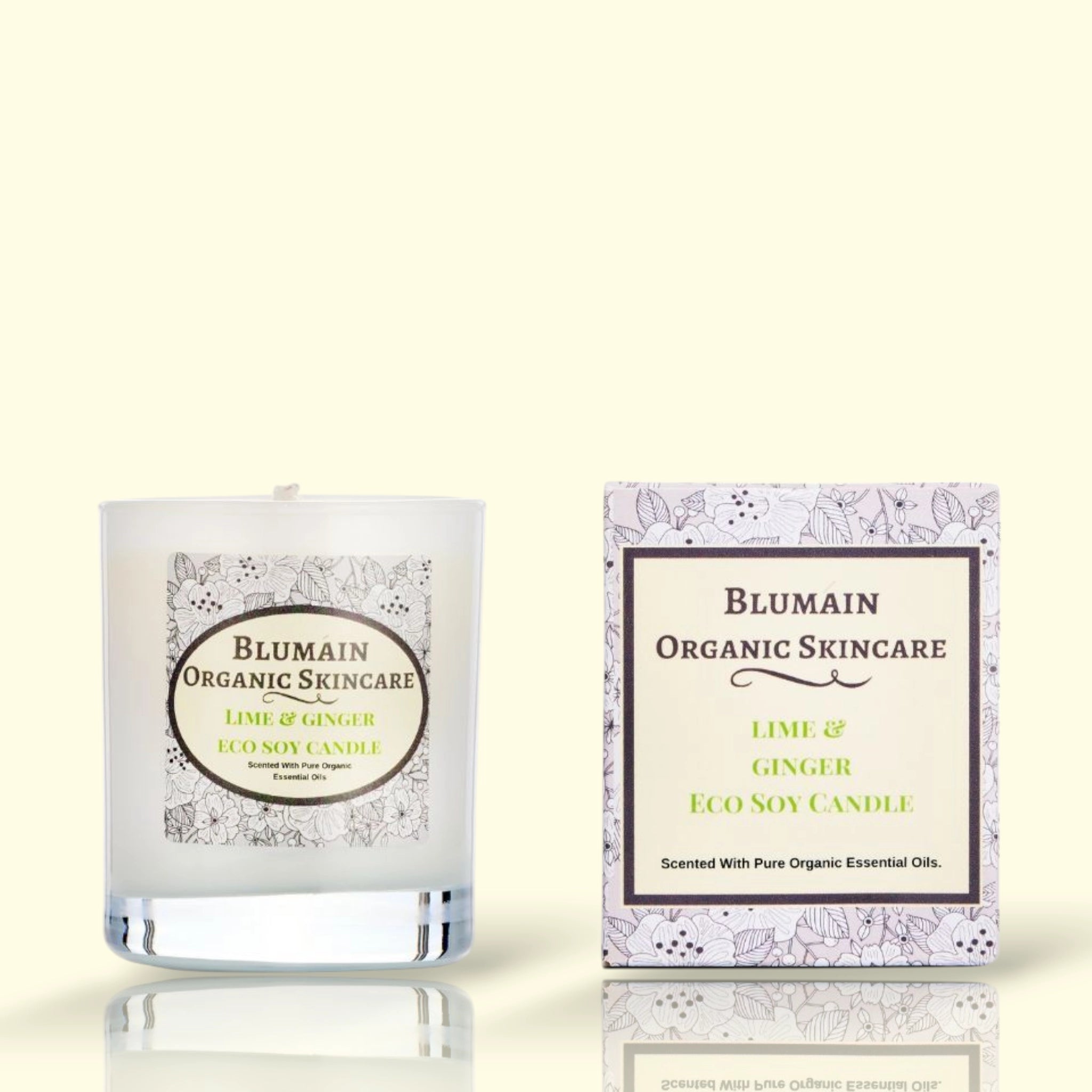 Lime & Ginger Eco Soy Candle