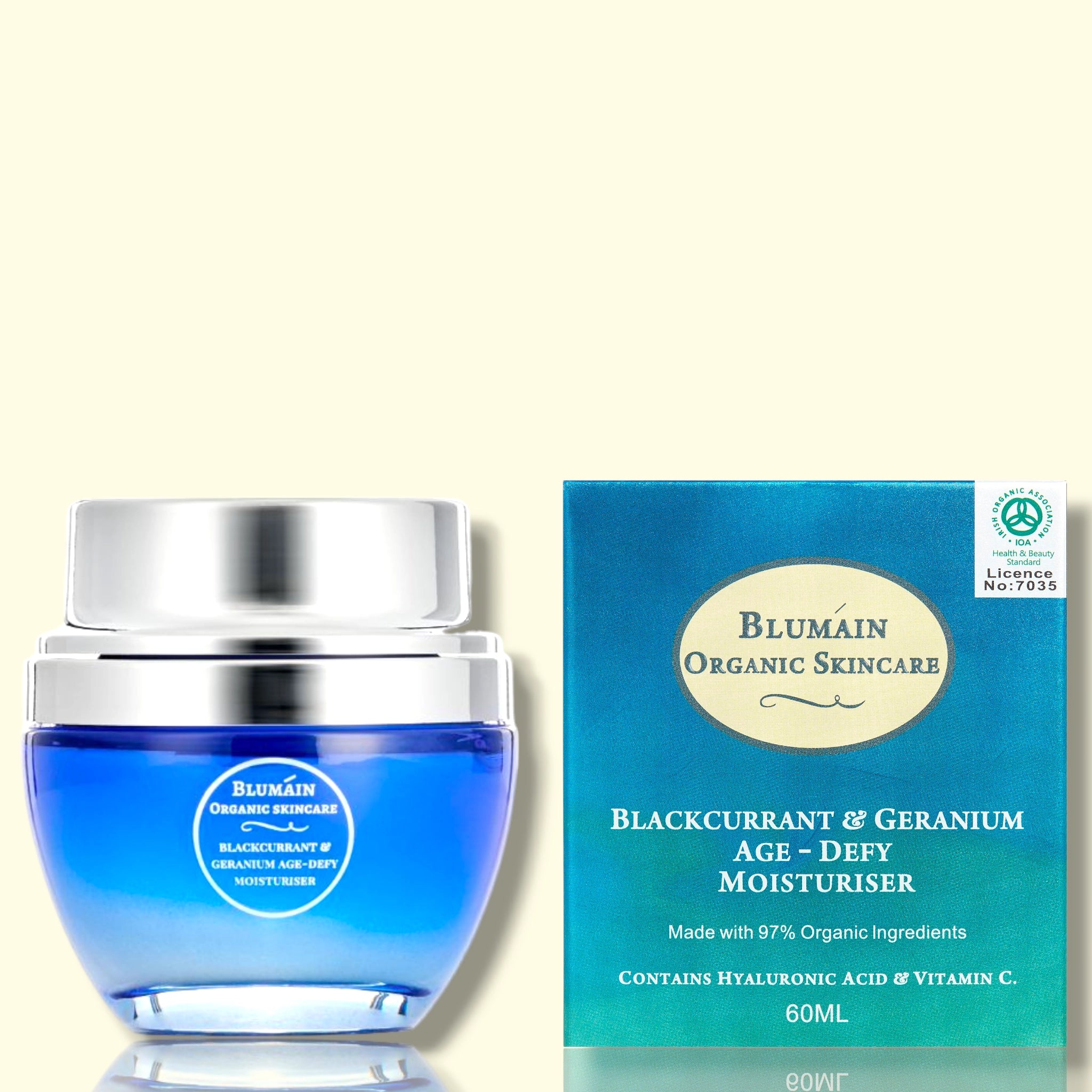 Blackcurrant & Geranium Age-Defy Moisturiser Wholesale (Organic)