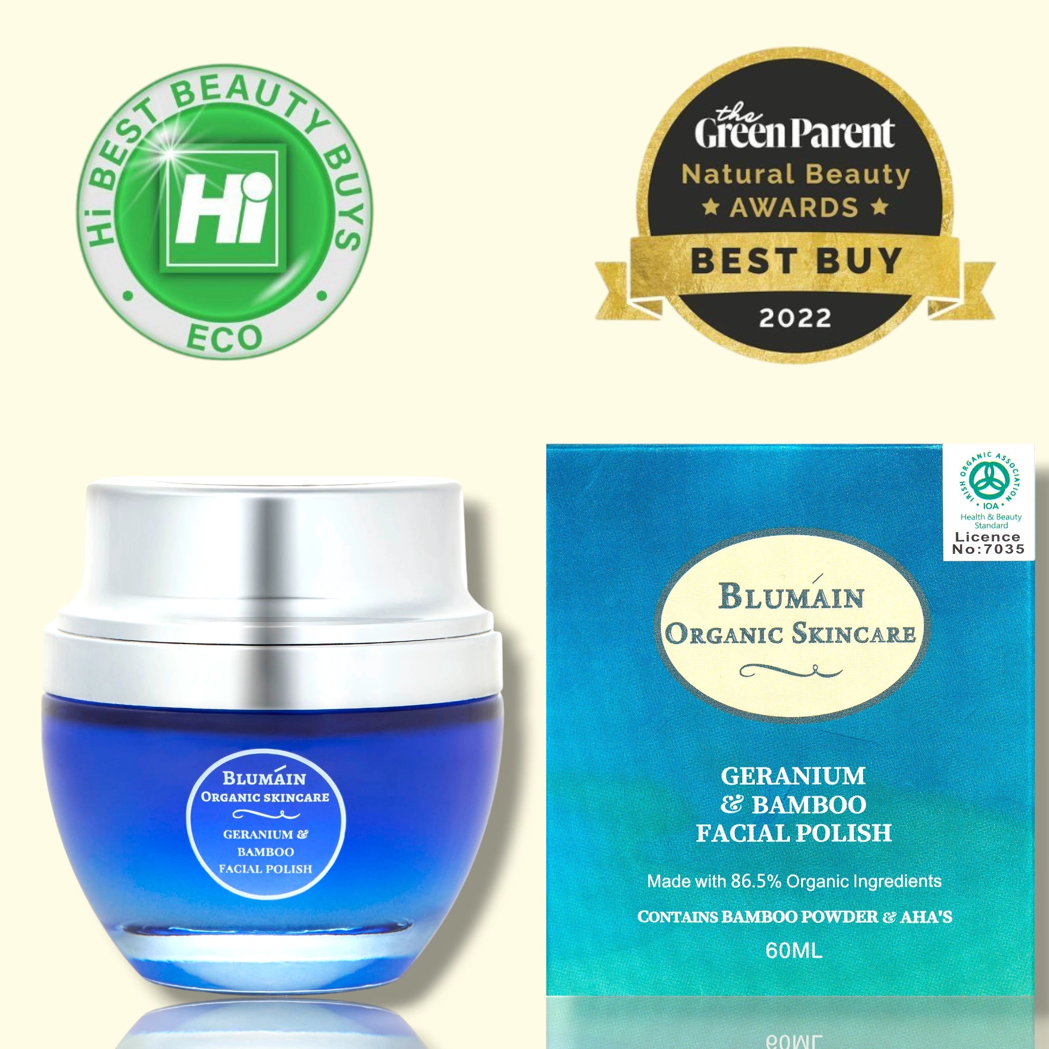 Geranium & Bamboo Facial Polish Wholesale(Organic)