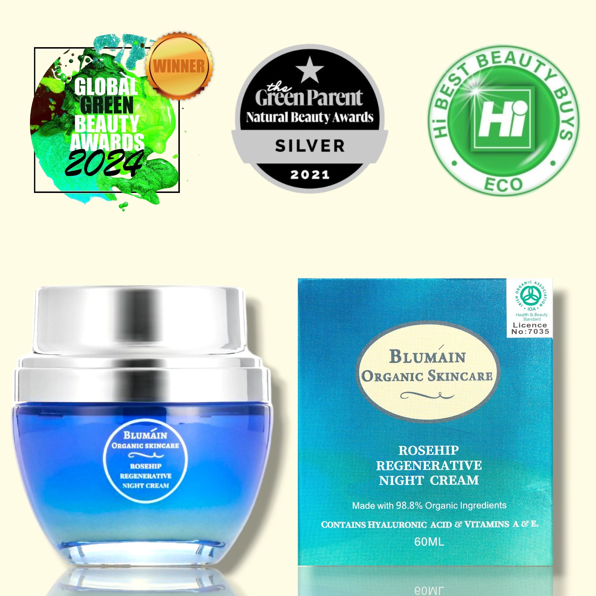 Rosehip Regenerative Night Cream (Organic)