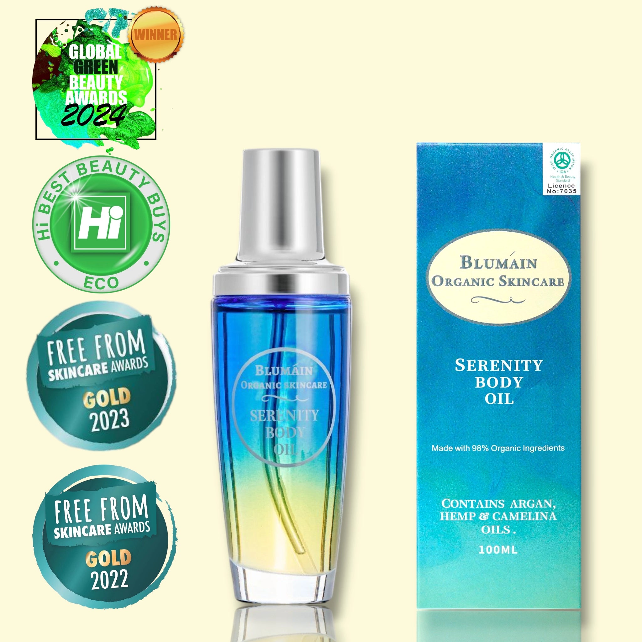 Serenity Body Oil Wholesale (Organic)