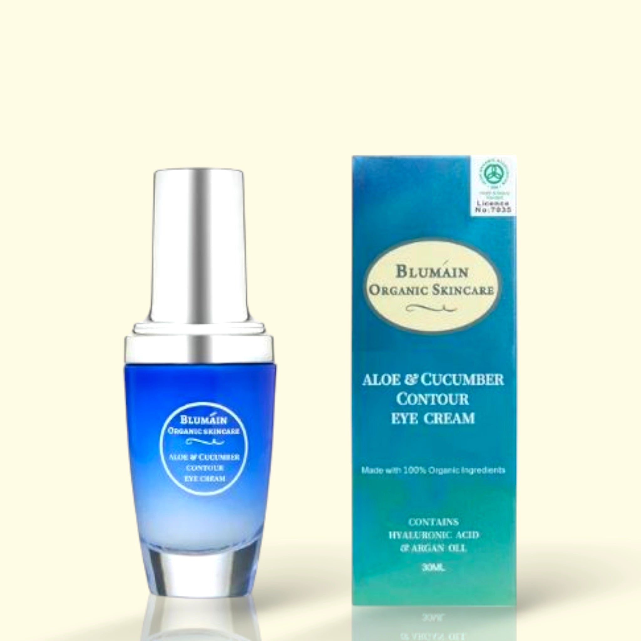 Aloe & Cucumber Contour Eye Cream (Organic)