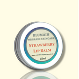 The Nourishing Lemon Grass Hand Cream with Strawberry Lip Balm Set (Organic)